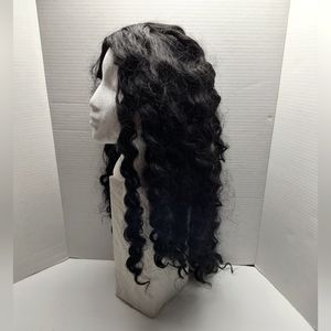 Women's Wave Curl Wig Synthetic Black